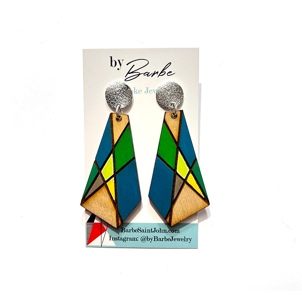 Colorful Earrings – by Barbe Jewelry