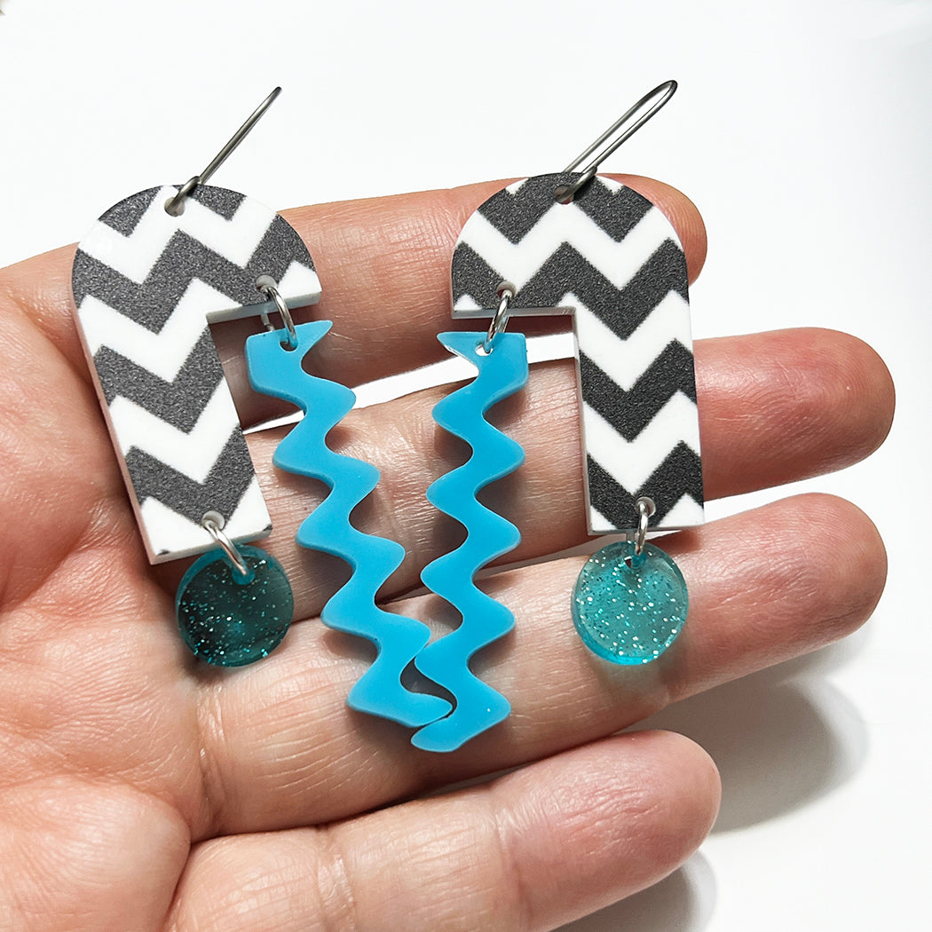 Arch Mobile Earrings Feeling Blue