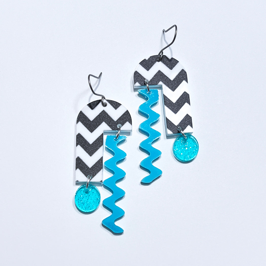 Arch Mobile Earrings Feeling Blue