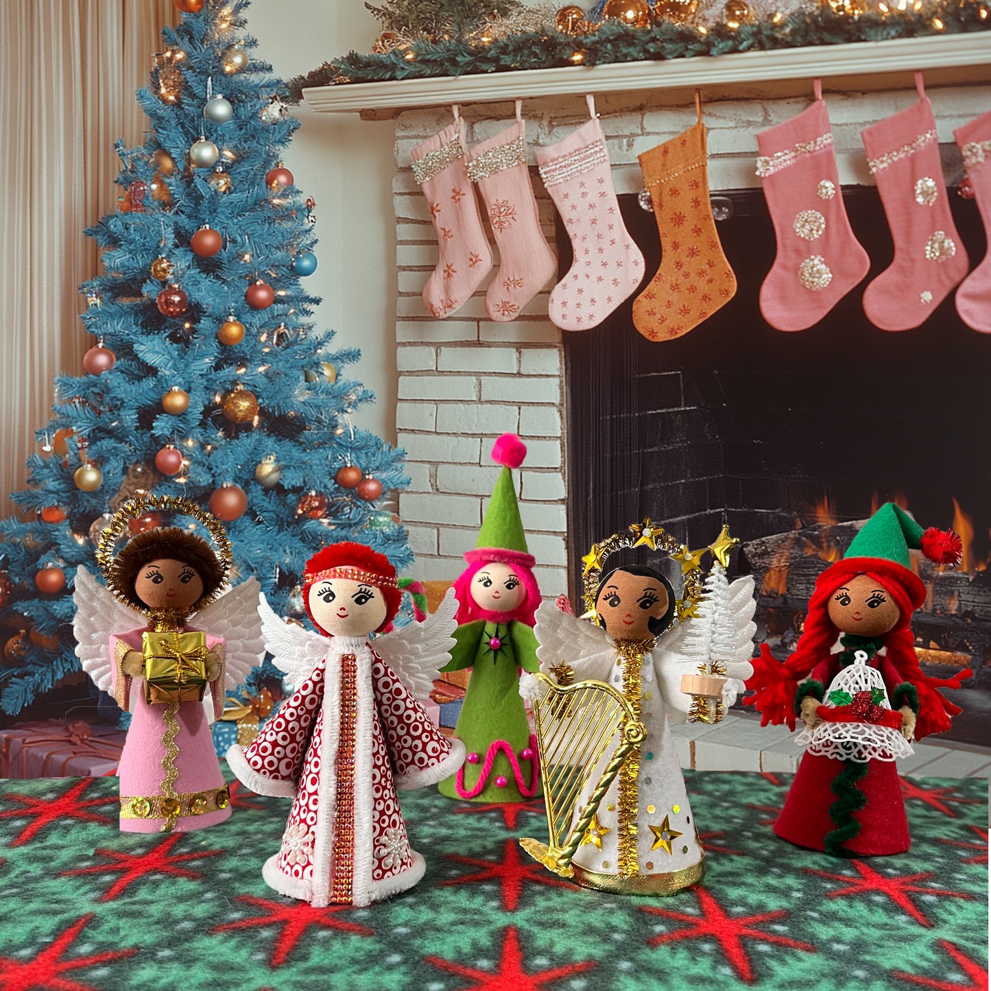 Angels & Elves Vintage Tree Topper Doll Workshop