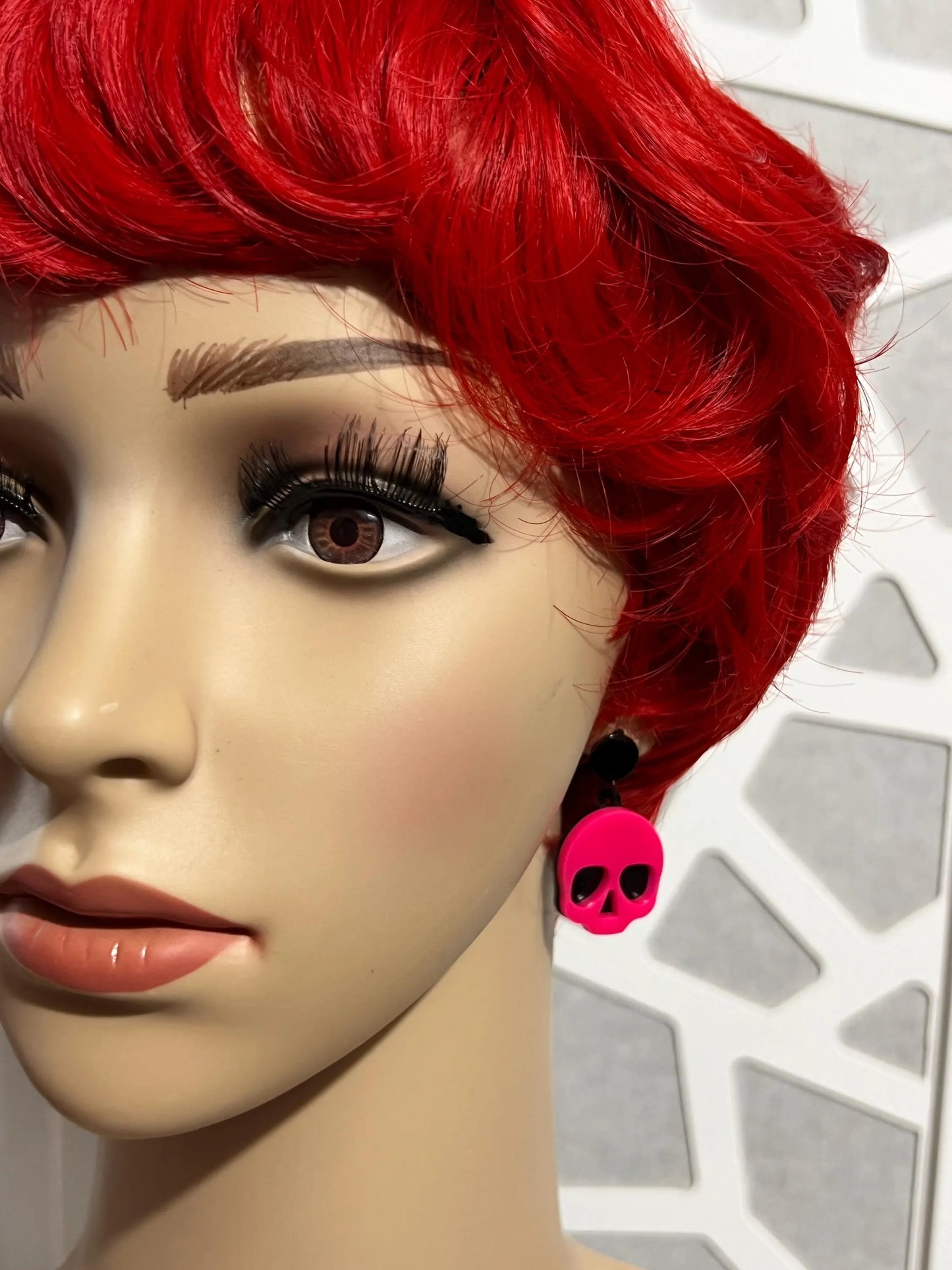 Groovy Ghoulie Skull Earrings