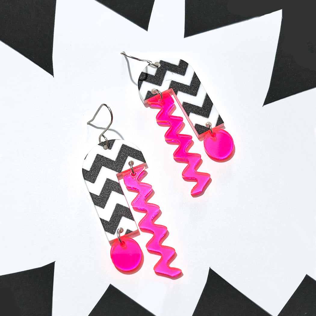 Arch Mobile Earrings - New Wave