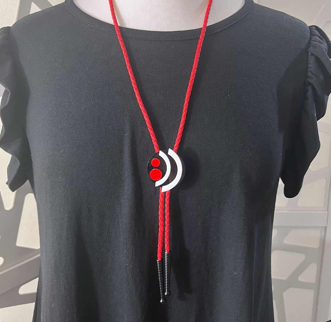 Waves Bolo Tie